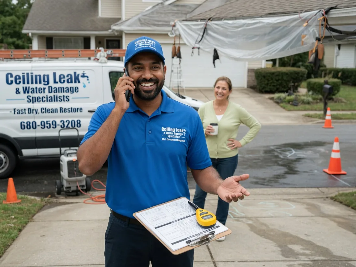 Ceiling Leak Cleanup Winchester, CT FAQs